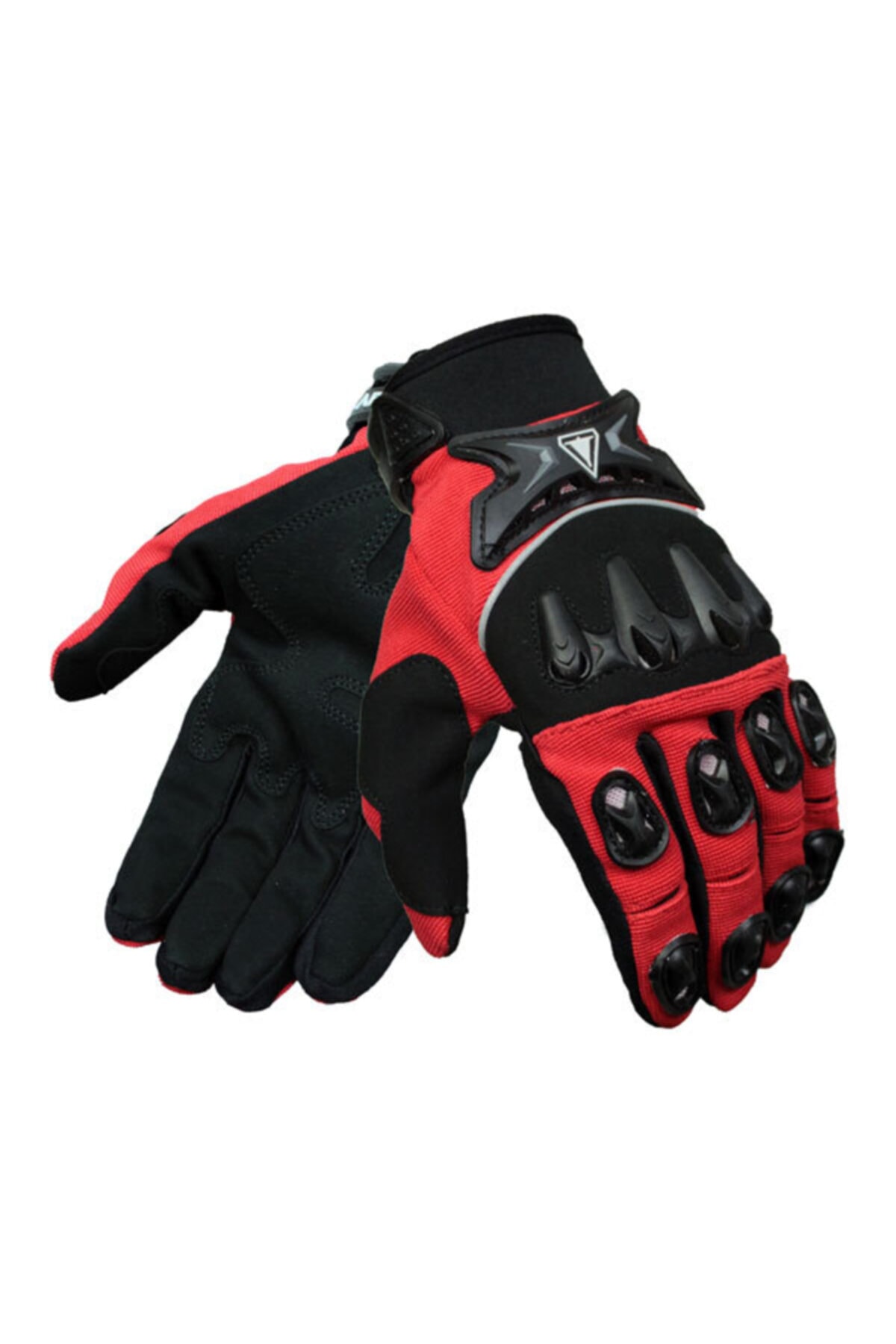 Vexo Alpha Korumalı Yazlık Motosiklet Eldiveni Kırmızı