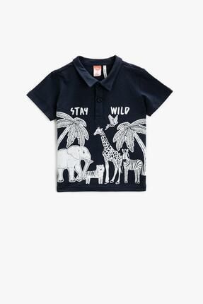 Erkek Çocuk Lacivert/720 T-Shirt 1YMB18309ZK