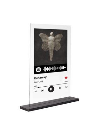 Spotify Siyah Pleksi Ayak - Runaway / Aurora SP0001