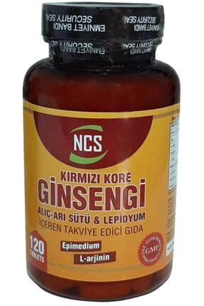 Kırmızı Kore Ginsengi Alıç-arı Sütü & Lepidyum 120 Tablet ncs