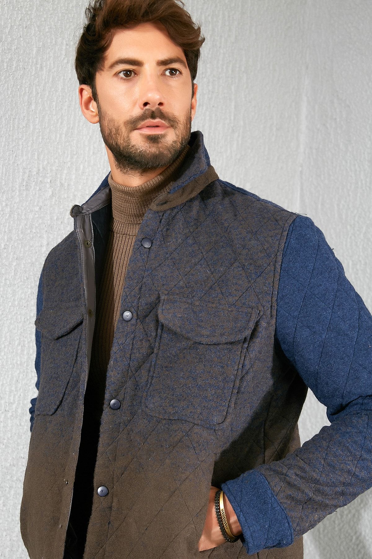 Sateen Men-ANTHRACITE GRADERAGE COAT 3