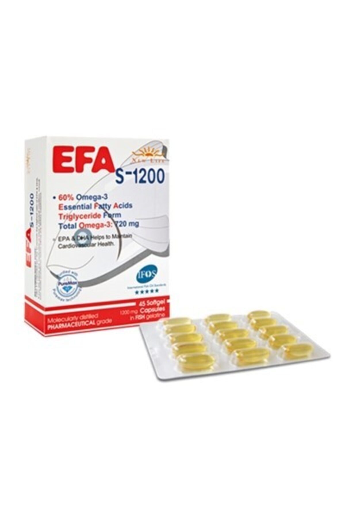 New Life New Lıfe-efa S-1200 Omega 3 45 