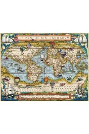 Dünya Haritası 2000 Parça Puzzle 168255 U-08126