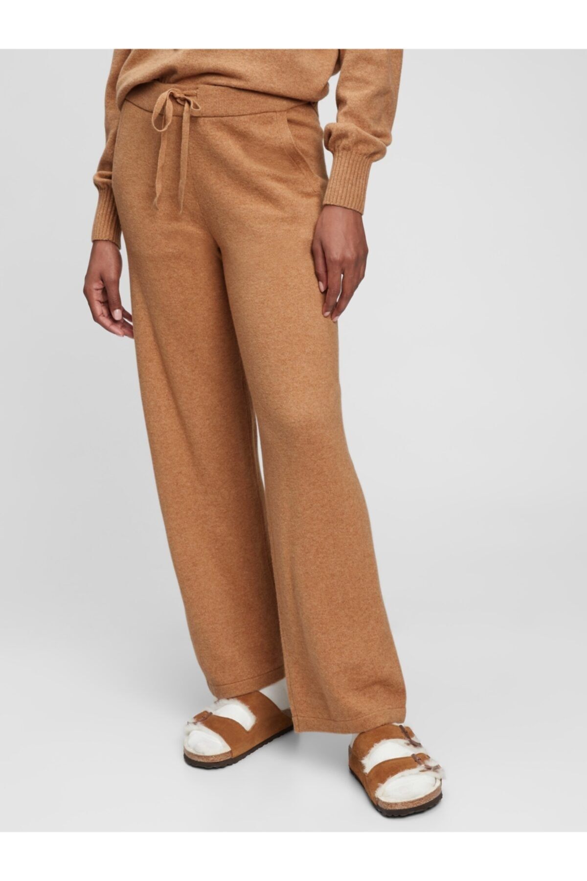 GAP Kadın Sarı Softest Jogger Eşofman Altı