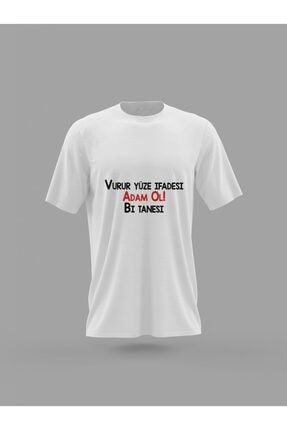 Komik Adam Ol Sözlü Baskılı T-shirt PNRMTSHRT1263
