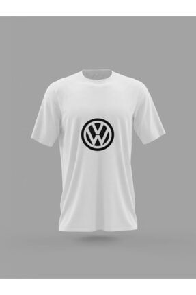 Unisex Volkswagen Logo Baskılı T-shirt PNRMTSHRT1255