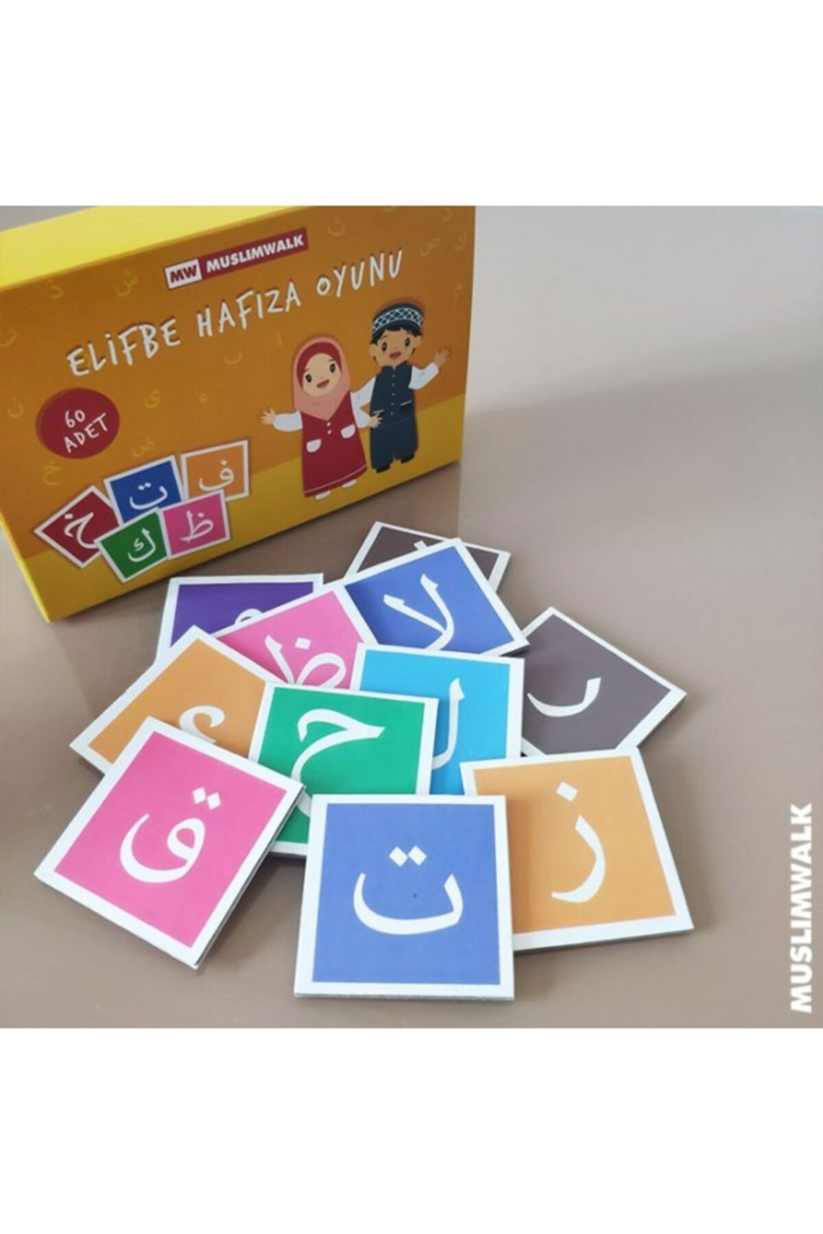 MuslimWalk Elifbe Hafıza Oyunu – Islami Eğitici Oyun (+3)