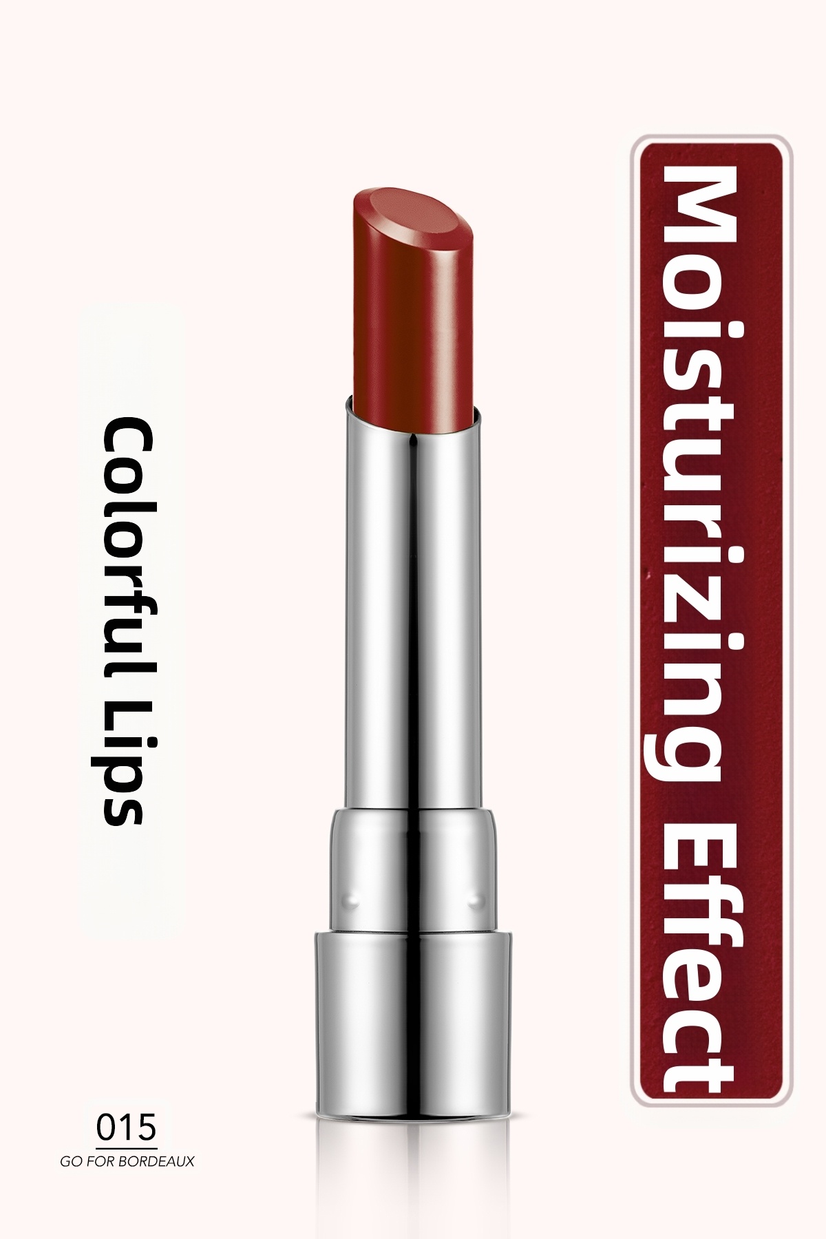 Flormar Moisturizing Bright Lipstick (BORDO) - Sheer Up Sls- 015 Go For Borde...