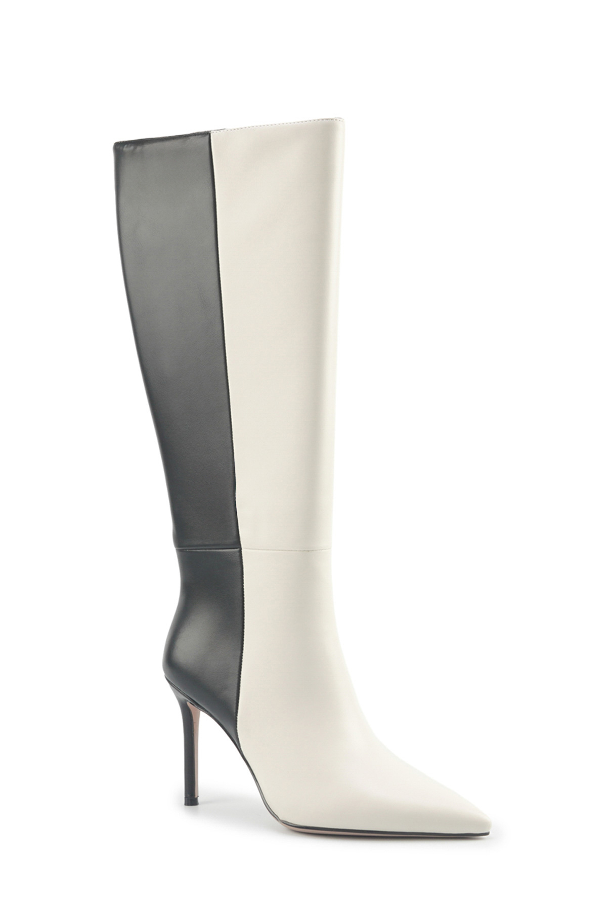 Nine West  JUSTIN 5PR KIRIK BEYAZ Kadın Topuklu Çizme - Görsel 2