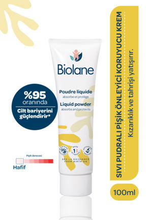 Biolane %99 Doğal İçerikli Sıvı Pudralı Pişik Önleyici Koruyucu Nemlendirici ...