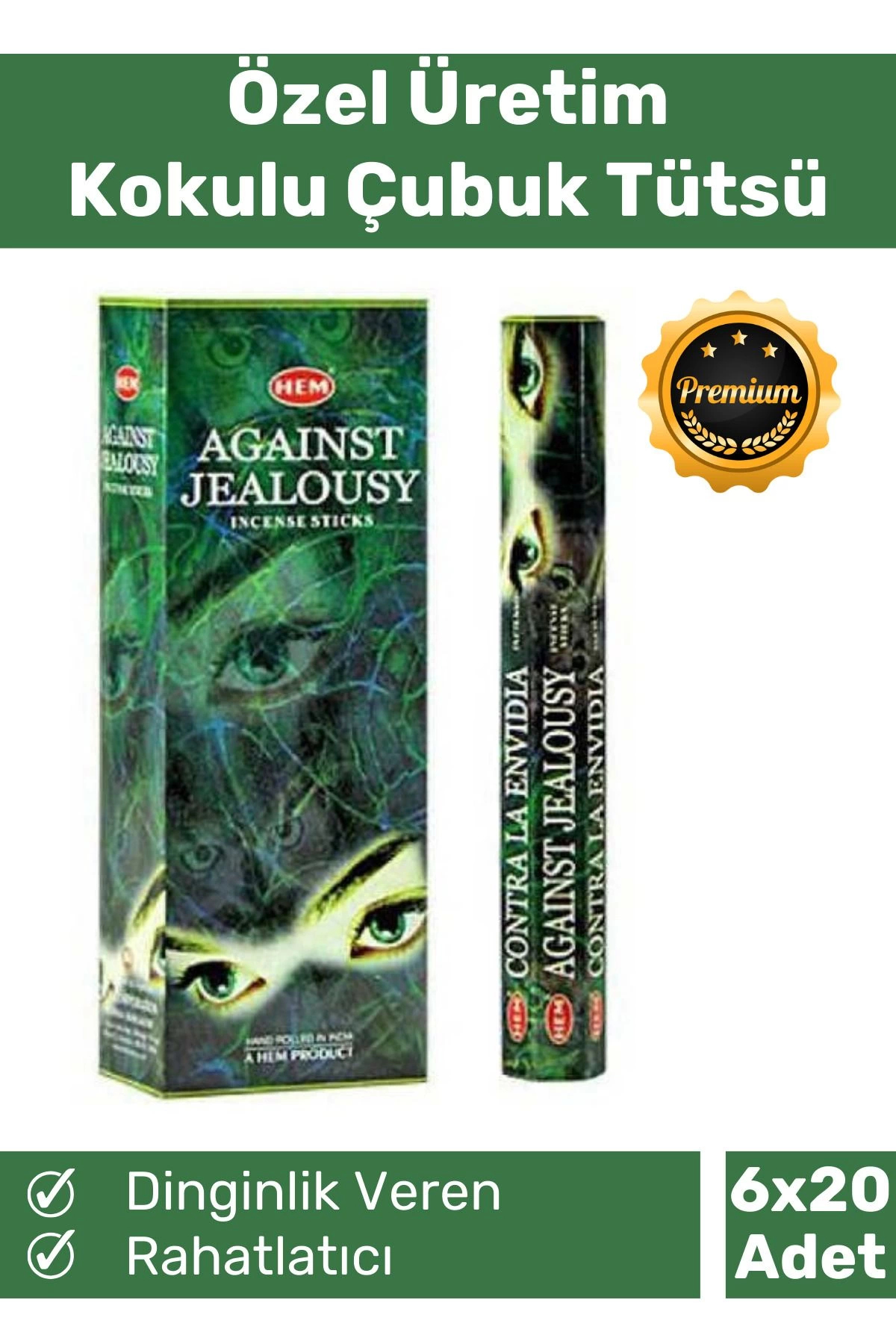 Relaxing Scented Stick Incense 6 x 20 Pieces