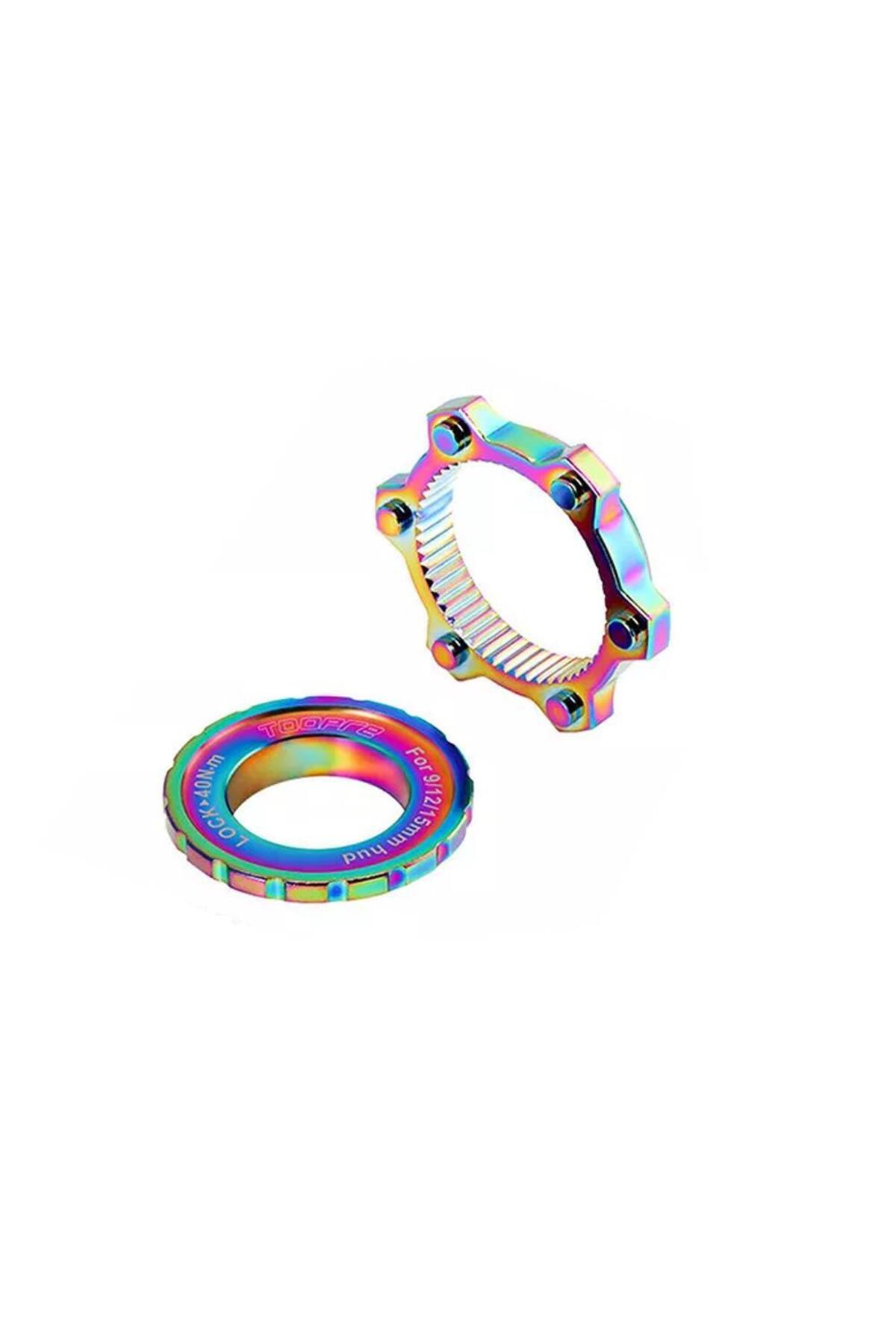 TOOPRE CenterLock dan 6 Vidalıya Çevirici Adaptör Rainbow - Fiyatı