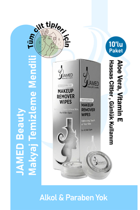 Jamed Beauty Makyaj Temizleme Mendili