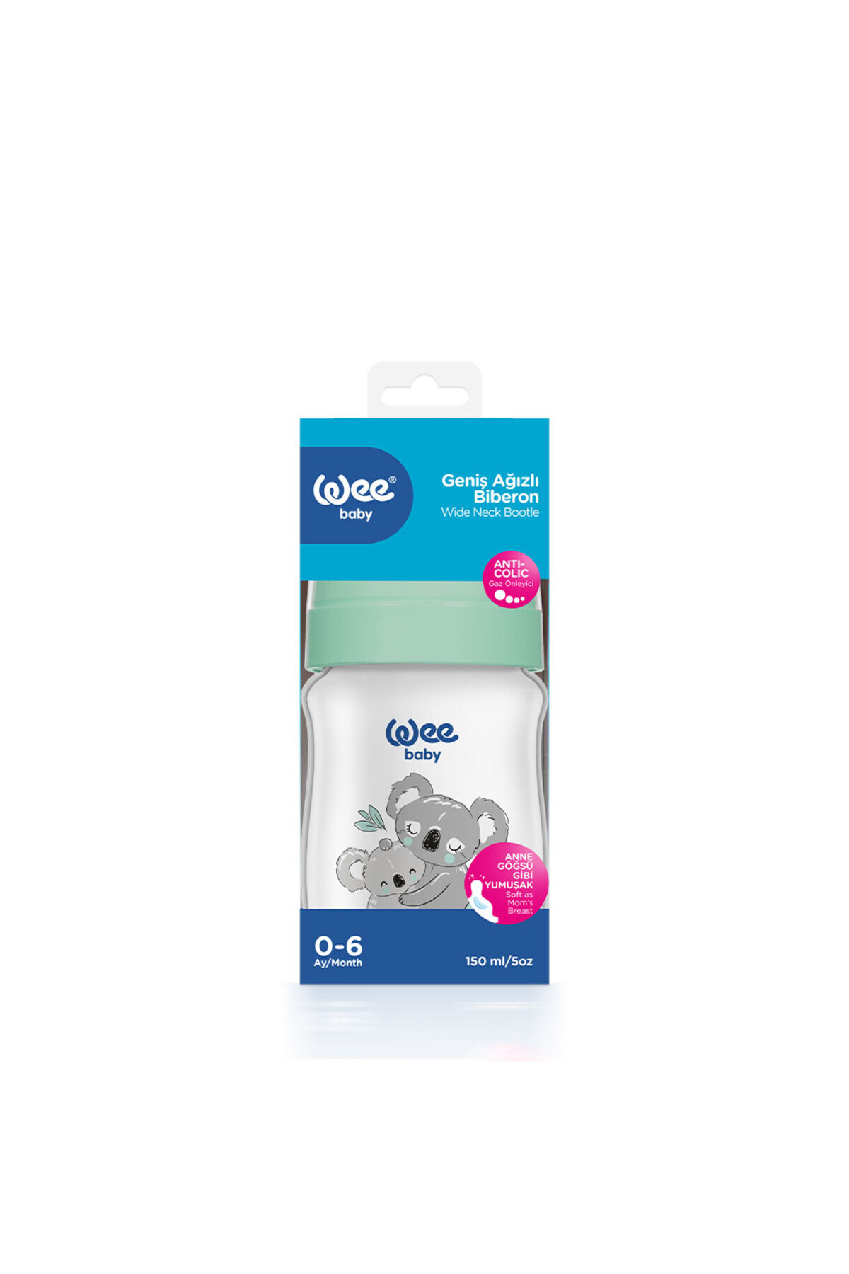 Wee Baby Safari PP Biberon 150 ml - KOALA fotoğrafı 4 (önizleme)