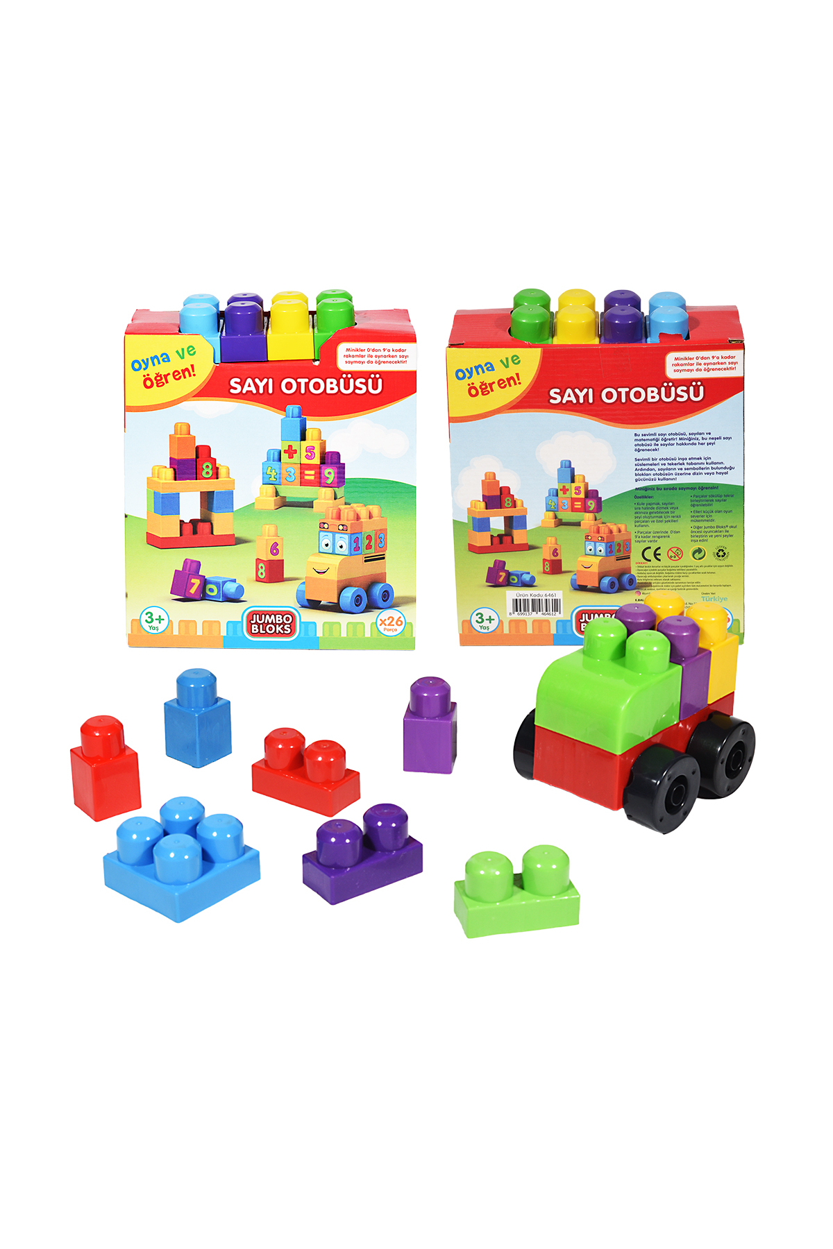 toysmilla Blok sayı otobüsü fotoğrafı 4 (önizleme)