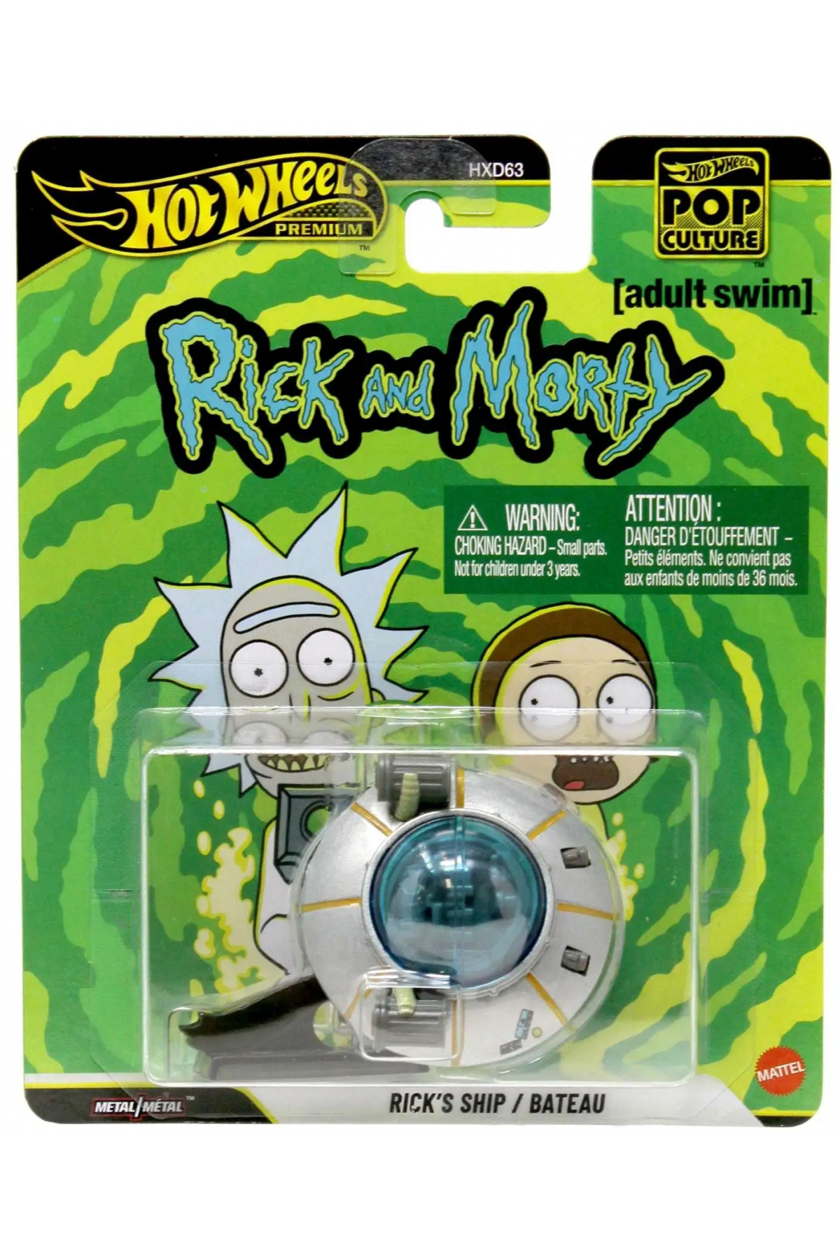 HOT WHEELS 2026 Premium Pop Culture Rick and Morty Rick`s Ship