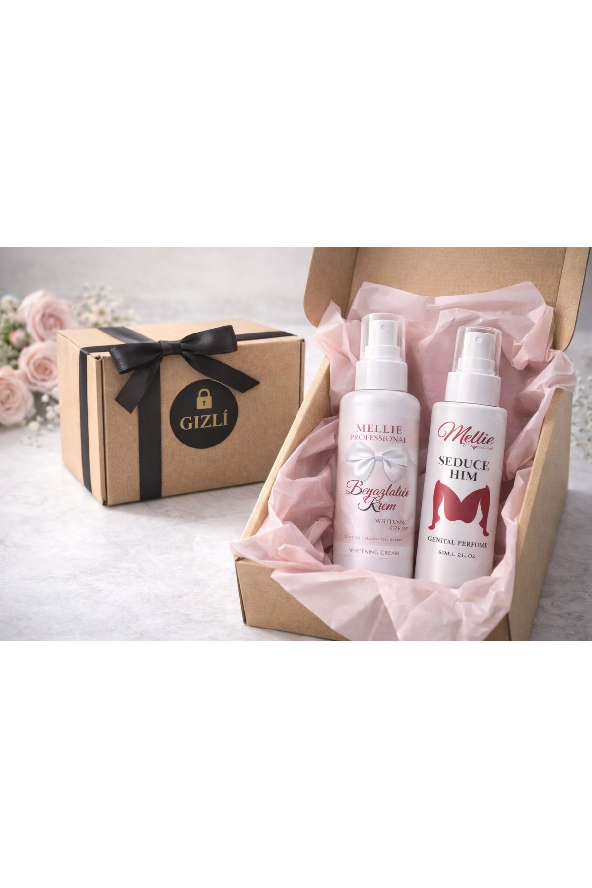 İntim Set Beyazlatıcı Krem & Dış Genital Parfüm (2’li Set) — 45000 — تصویر 4 از 4