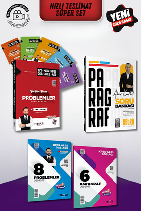 Marka Yayınları 2026 Tüm Sınavlar Paragraf Soru Bankası Video Çözümlü ve Prob...