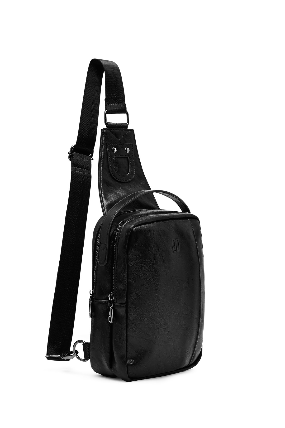 Derimod  Erkek Siyah Mini Çapraz Çanta 25SBD300018 - Görsel 4