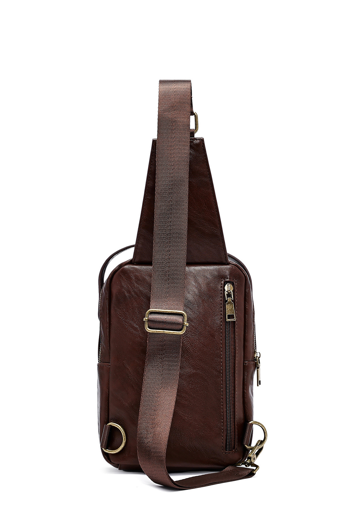 Derimod  Erkek Kahverengi Mini Çapraz Çanta 25SBD300018 - Görsel 3