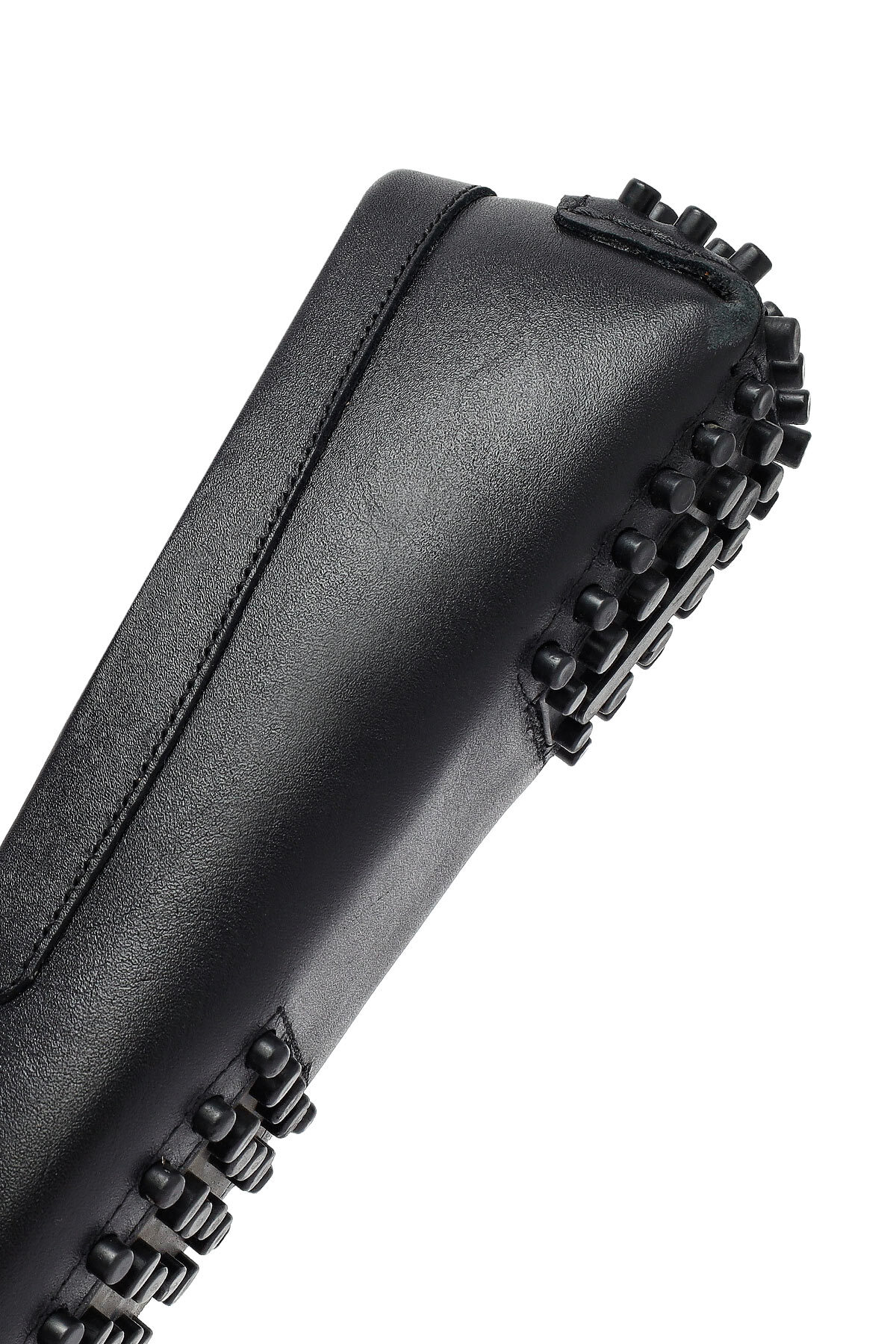 Derimod  Kadın Siyah Tokalı Hakiki Deri Loafer, Kışlık Ayakkabı 25AFD141718 - Görsel 8