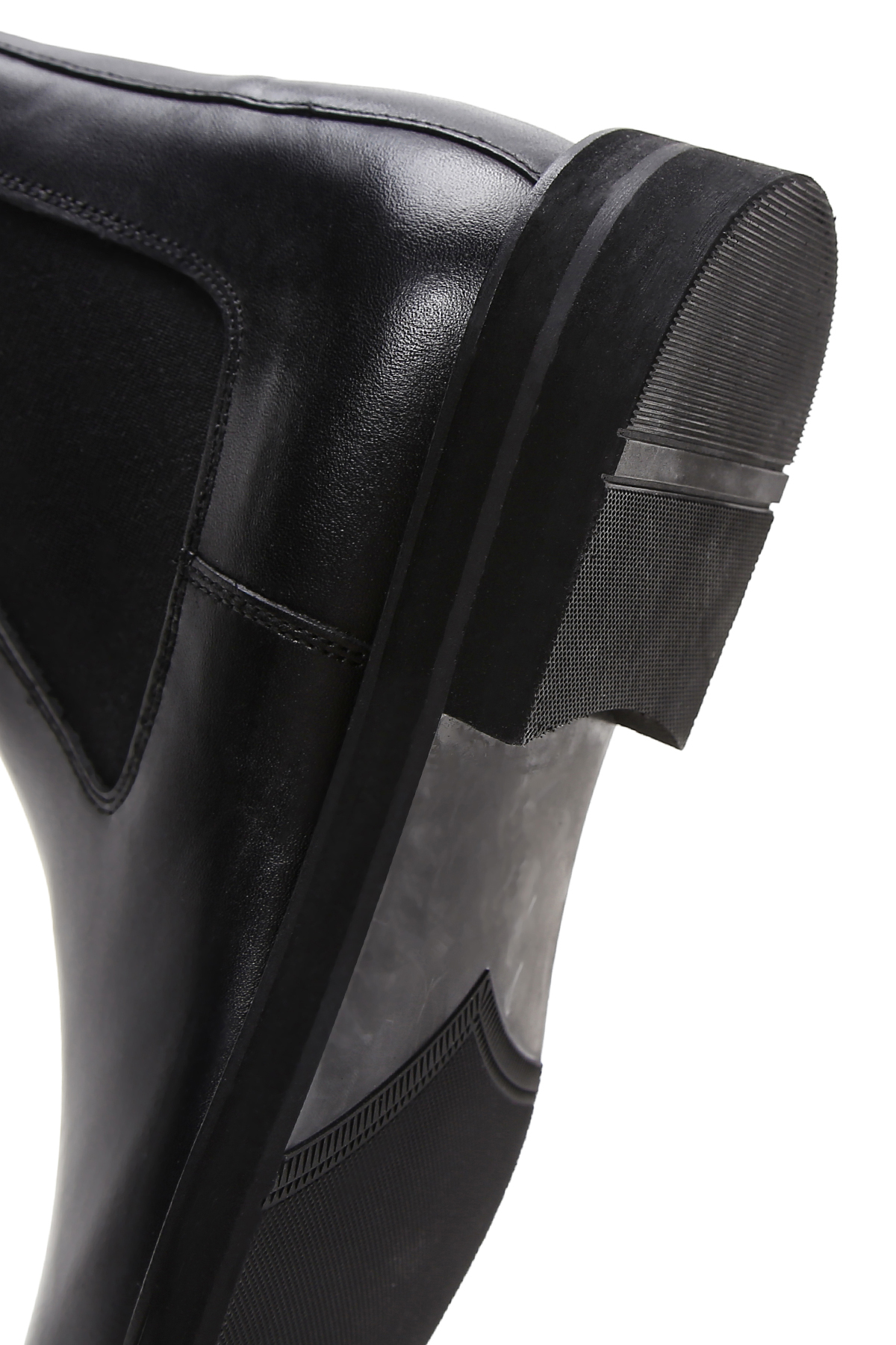 Derimod  Erkek Siyah Deri Casual Chelsea Bot 25WFD620518 - Görsel 8