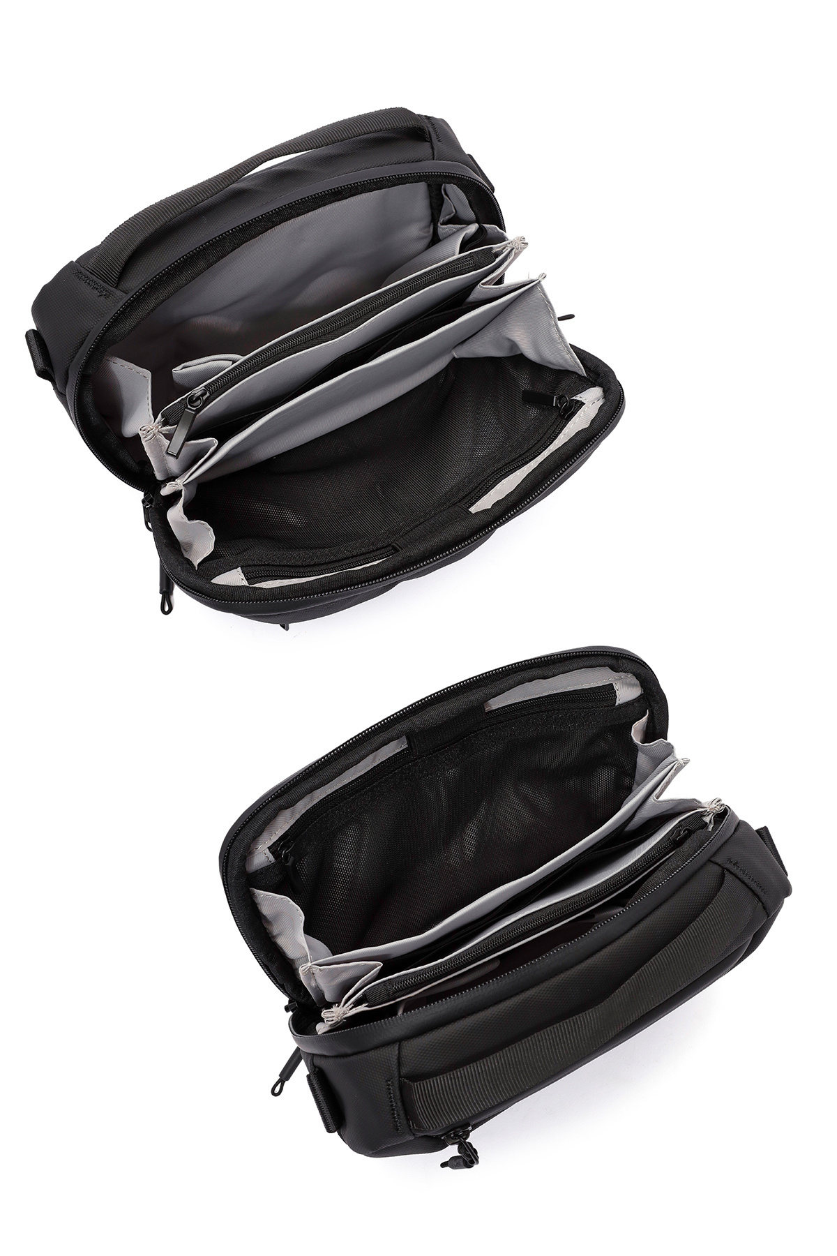 Derimod  D-Pack Erkek Siyah Kumaş Çapraz Çanta 24WBD30066F - Görsel 6