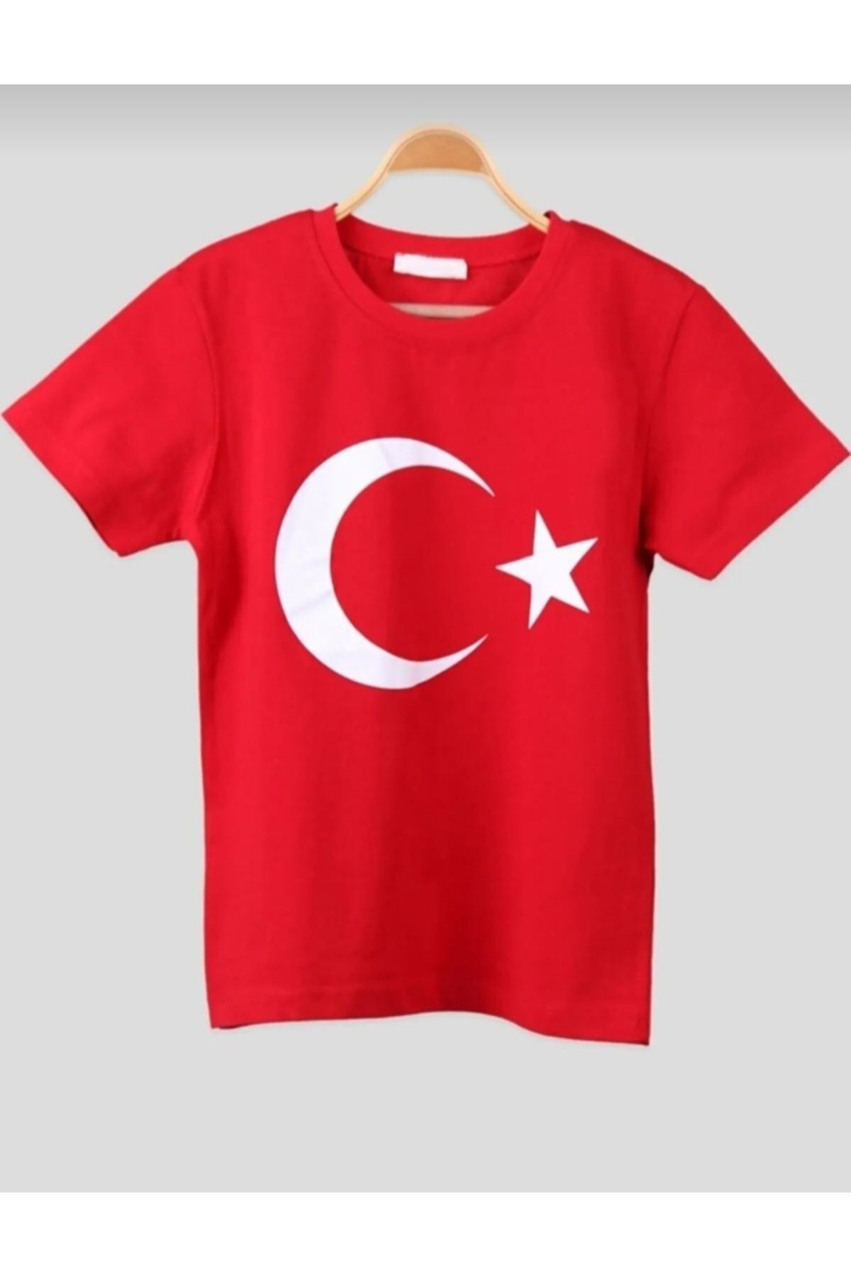Genel Markalar  unisex çocuk türk bayrağı t-shirt/ türk bayrağı t-shirt/ay yıldızlı t-shirt - Görsel 7