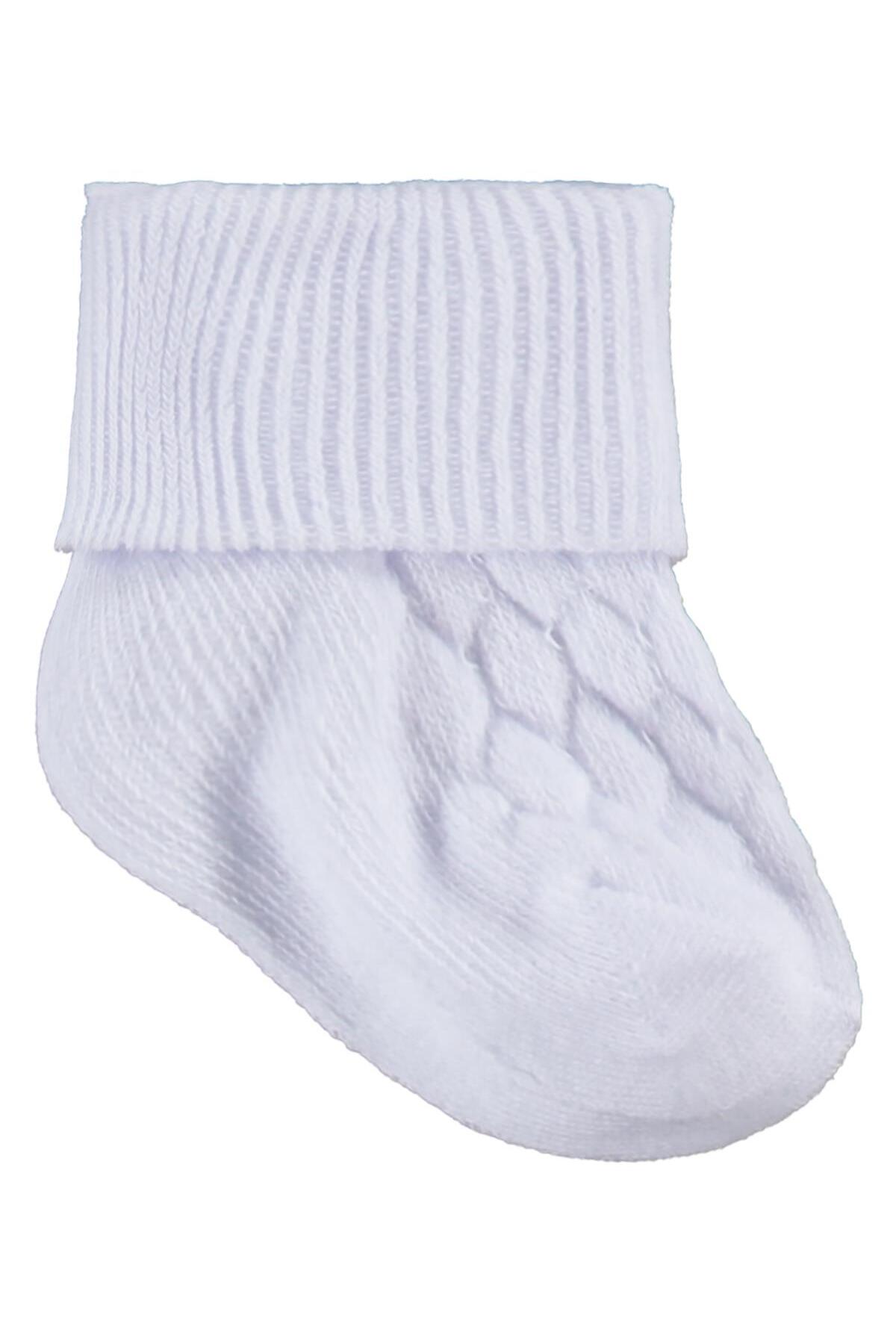 Civil Baby Kız Bebek 3'lü Çorap Set 0-6 Ay - Standart fotoğrafı 5 (önizleme)