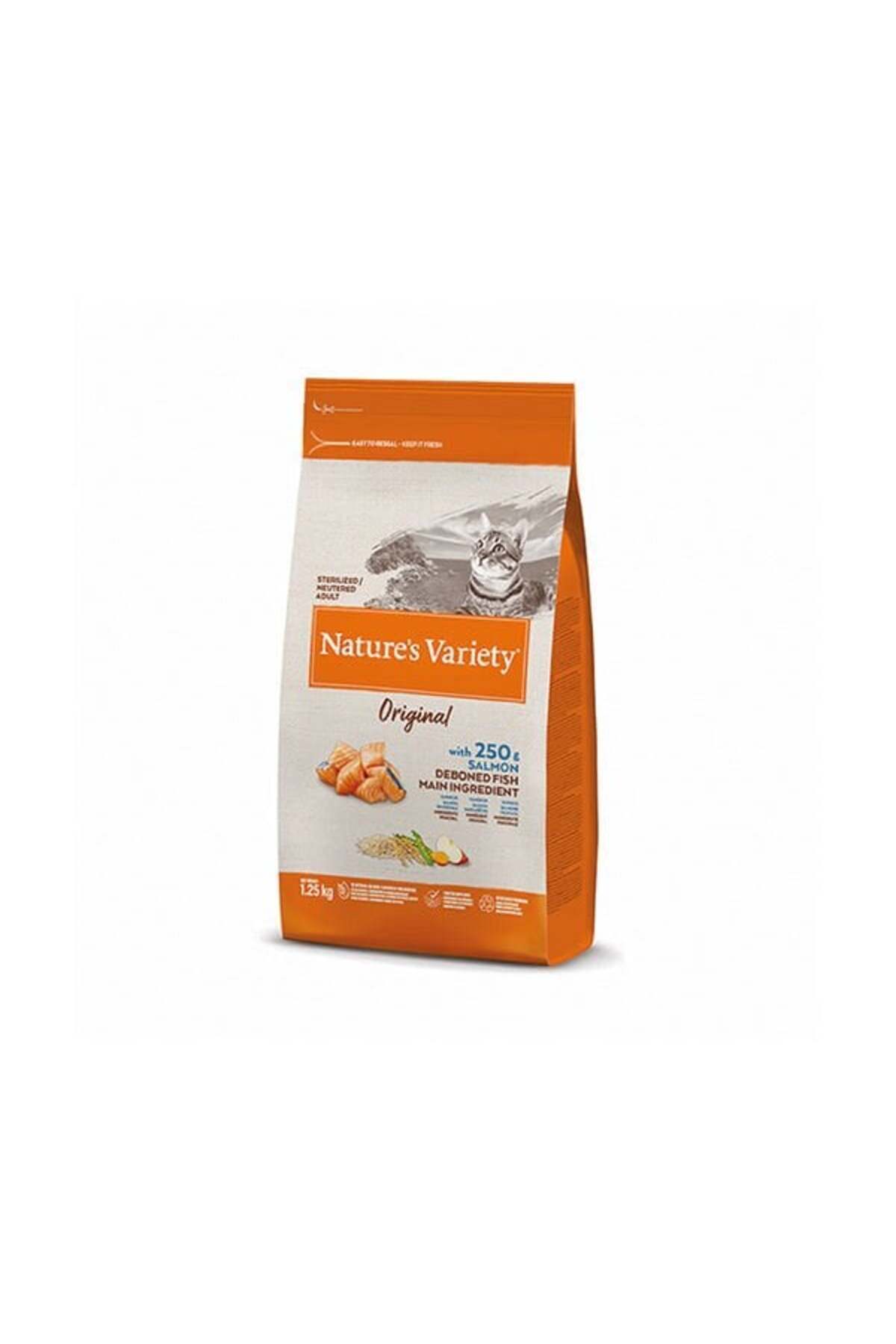 NATURES VARİETY N.v. Cat Sterılızed Salmon 1,25 Kg