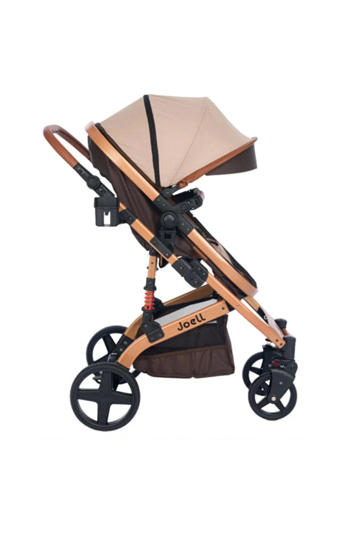 4 Baby Moda Bebekler Yeni Nesil Comfort Gold Travel Sistem Bebek Arabası Pusetli fotoğrafı 3 (önizleme)