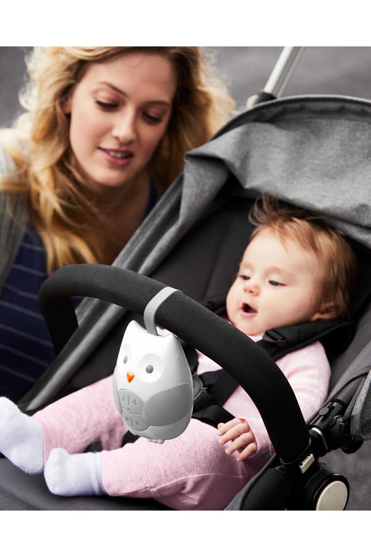 Skip Hop Stroll & Go Taşınabilir Baby Soother Baykuş fotoğrafı 7 (önizleme)