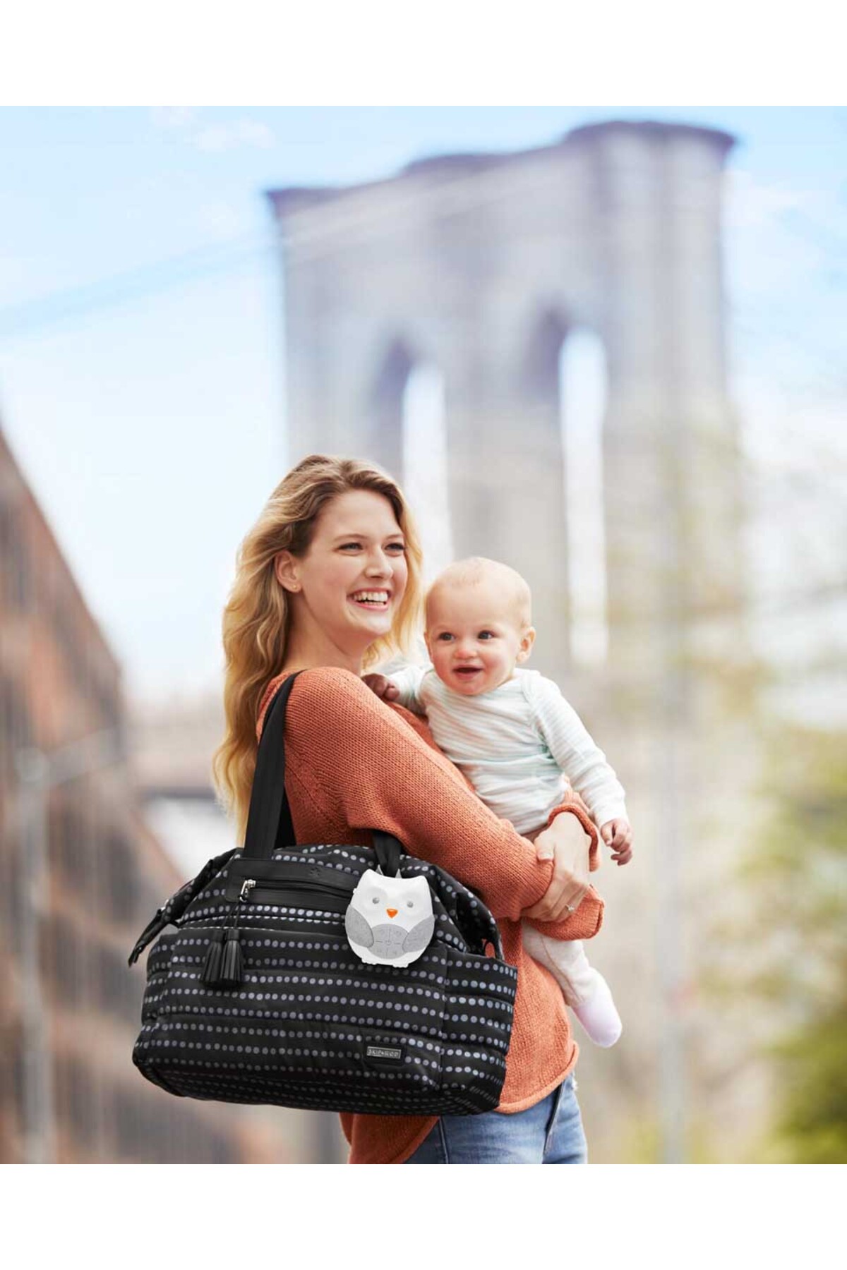 Skip Hop Stroll & Go Taşınabilir Baby Soother Baykuş fotoğrafı 5 (önizleme)