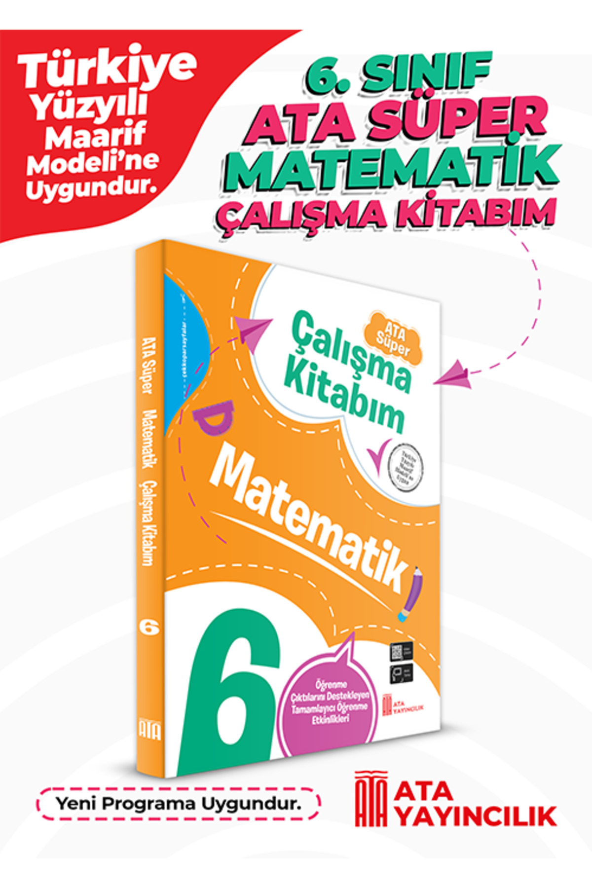 Ata Yayıncılık 6. Sınıf Ata Süper Matematik Çalışma Kitabım