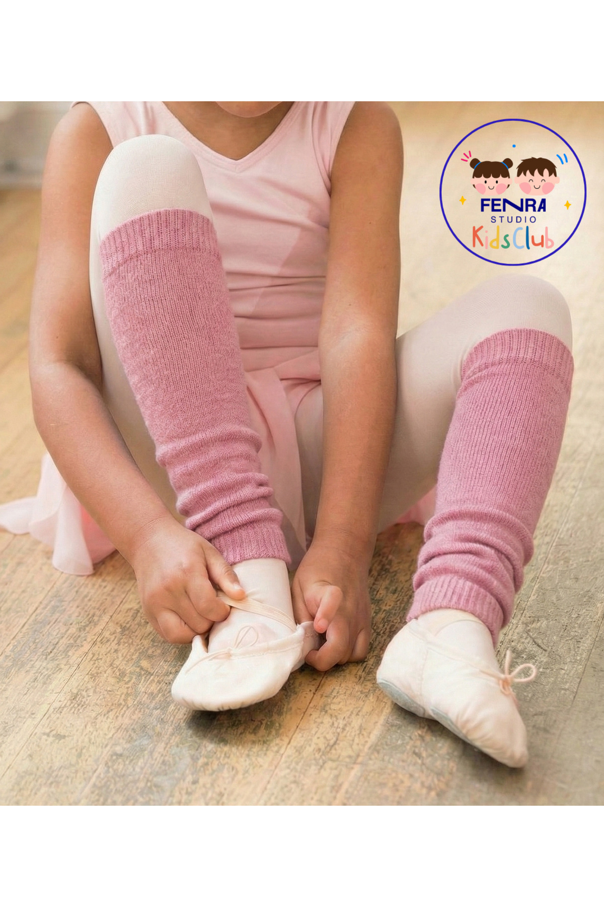 Pink Cotton Children's Leggings