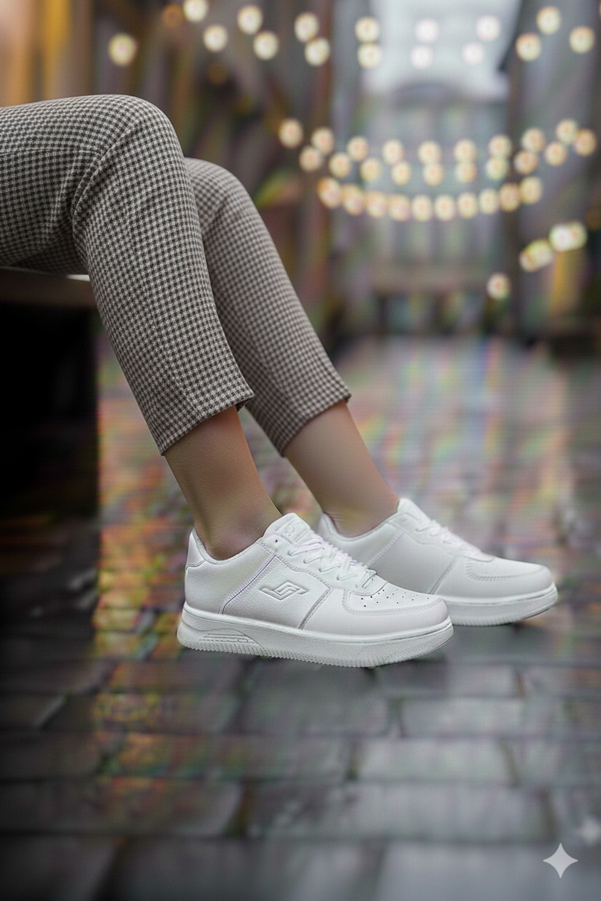 Unisex Cilt Deri Ortapedik Ultra Hafif Faylon Taban Kulanışlı Esnek Rahat — سفید J21516 — تصویر 3 از 8