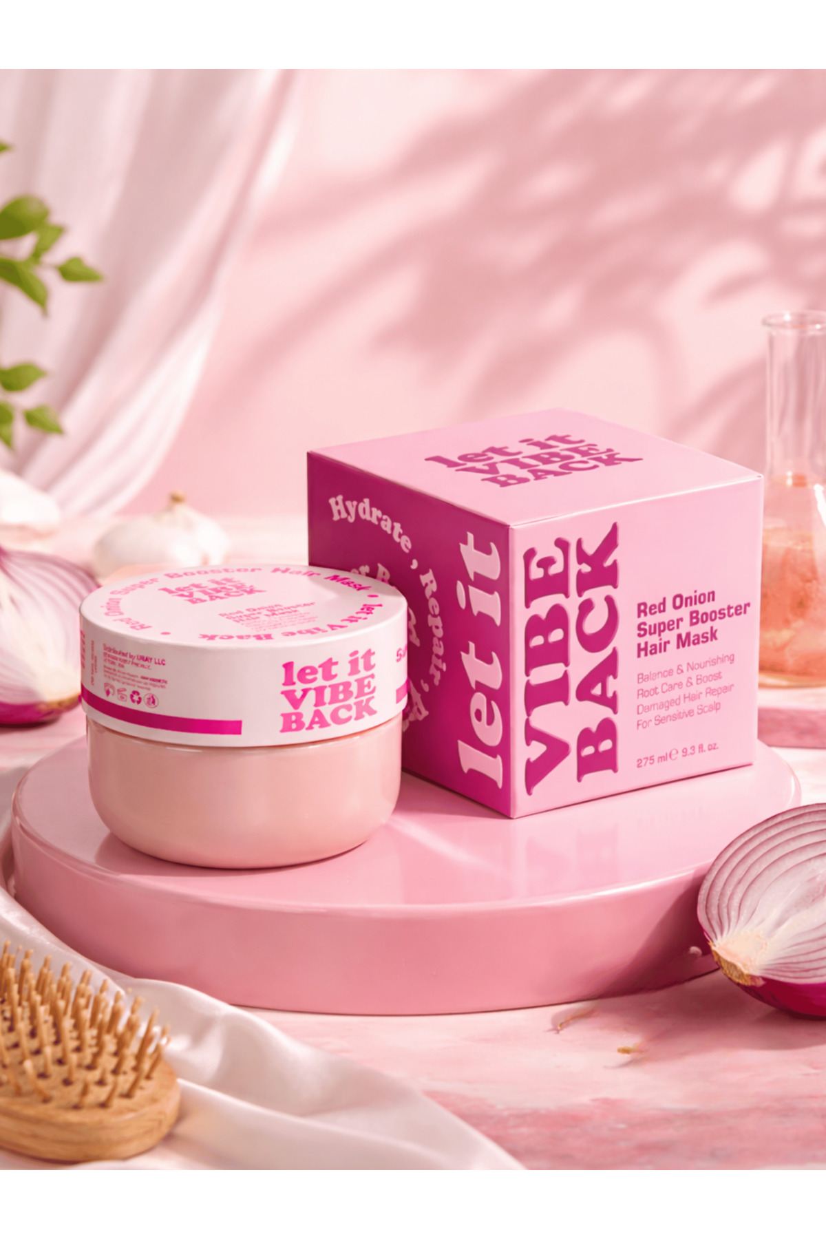 Kırmızı Soğan Özlü Saç Maskesi – 275 ml | Yıpranmış Saç Derisi ve Saçlara Yönelik Yoğun Bakım — LIVB-0003 — تصویر 3 از 5