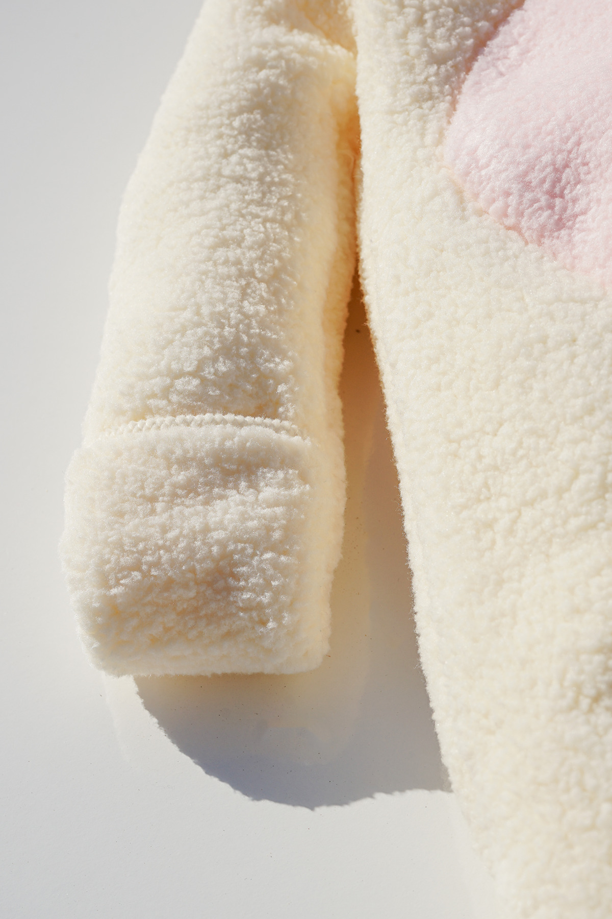 ipek atlas Kız Erkek Bebek Ve Çocuk Peluş Fermuarlı Kışlık Tavşan Tulum fotoğrafı 6 (önizleme)