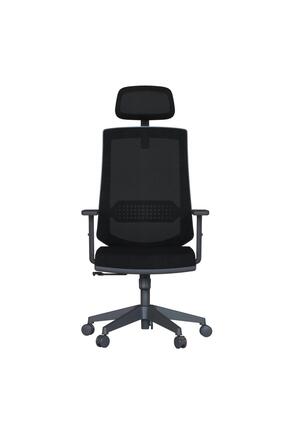 Sempre SUN  FİLELİ  MÜDÜR KOLTUĞU (SİYAH FİLELİ)