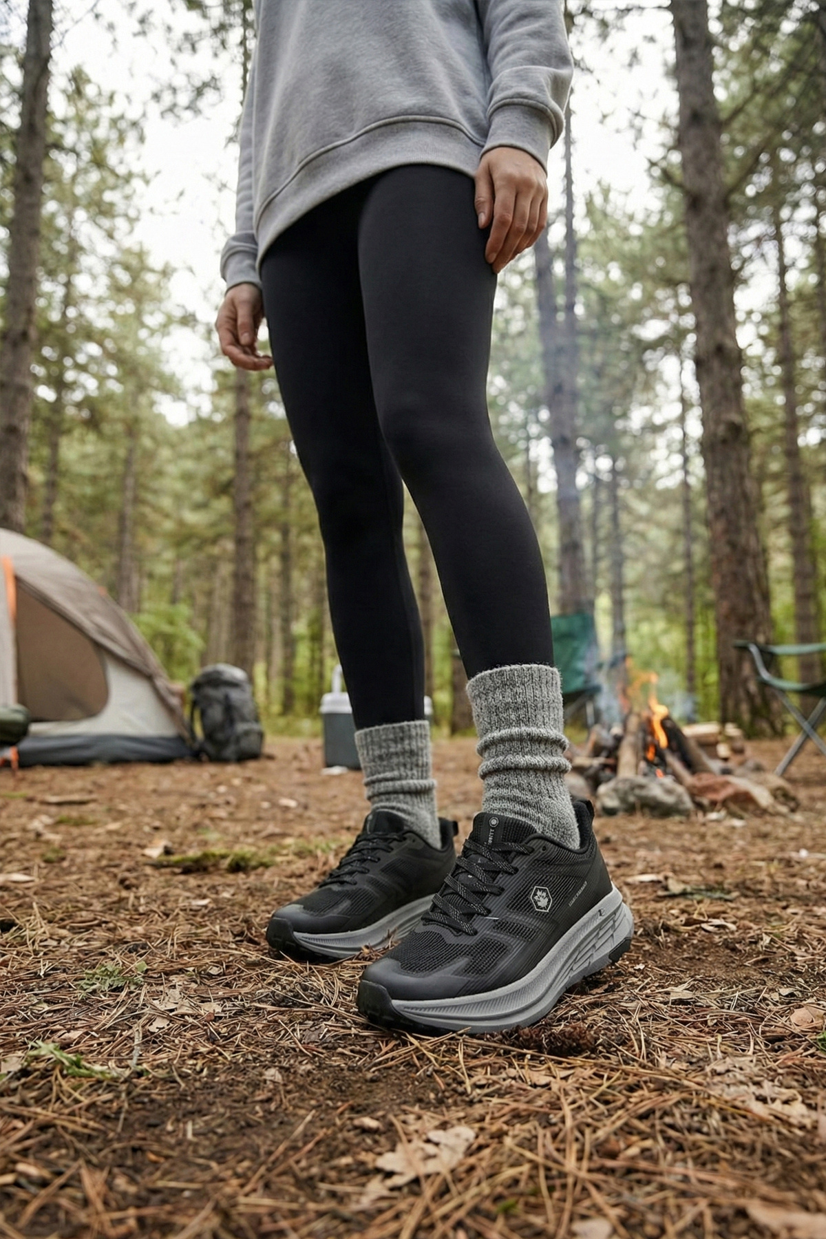 Lumberjack  AKRON 5PR Siyah Kadın Outdoor - Görsel 2