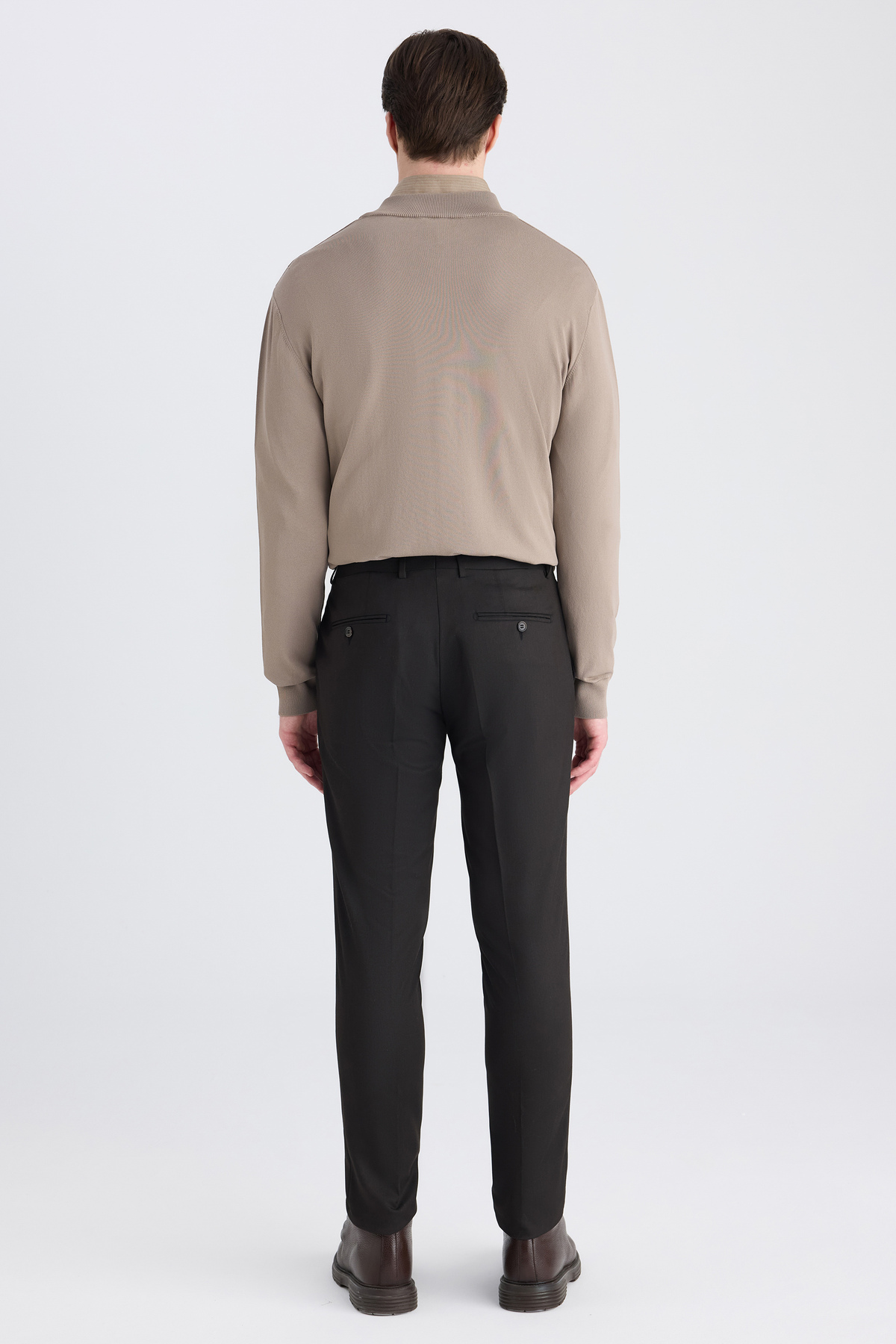 Ds Damat Slim Fit Kahverengi Kumaş Pantolon — قهوه‌ای 5HF03JB10321M — تصویر 7 از 7