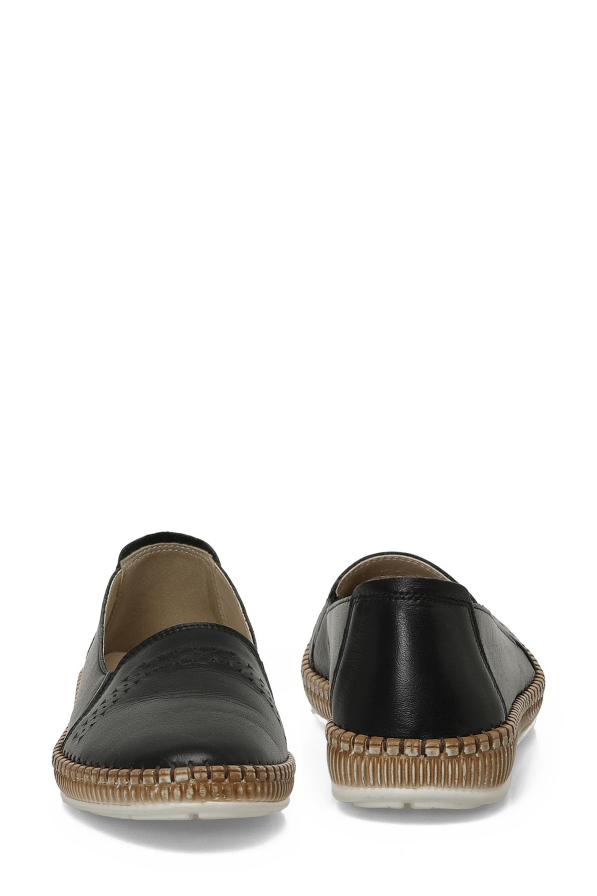 Polaris  104040.Z5FX Siyah Kadın Düz Ayakkabı - Görsel 5