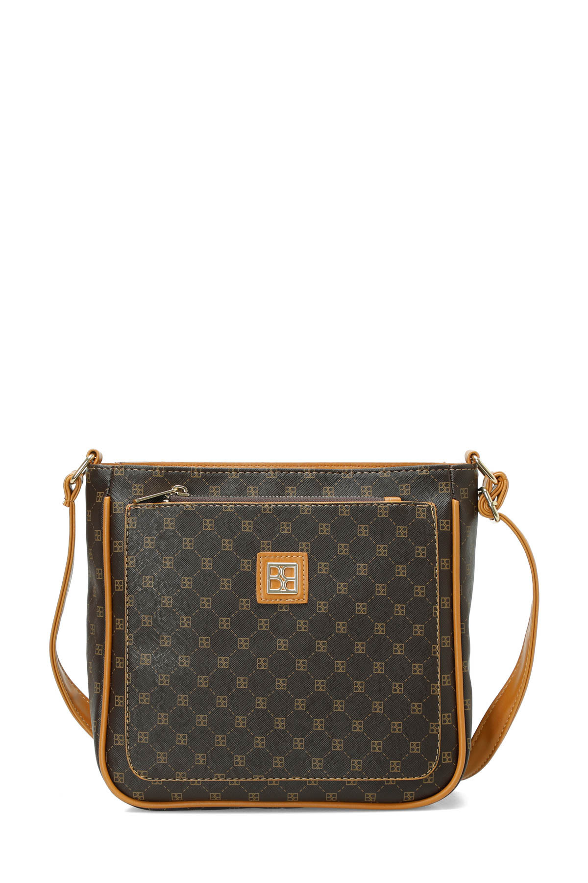 Butigo MNG KLSK YENI CPRZ 5FX KAHVE MULTI Kadın Çapraz Çanta