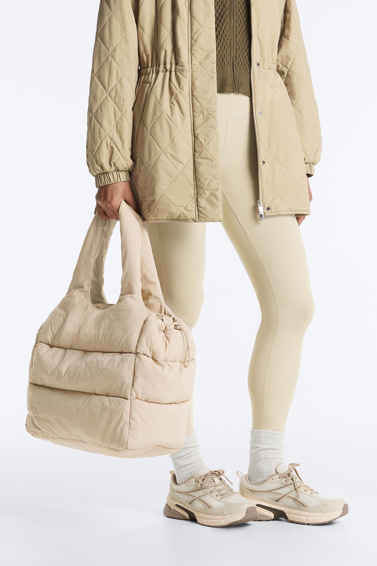 Oysho  Kapitone shopper çanta - Görsel 3