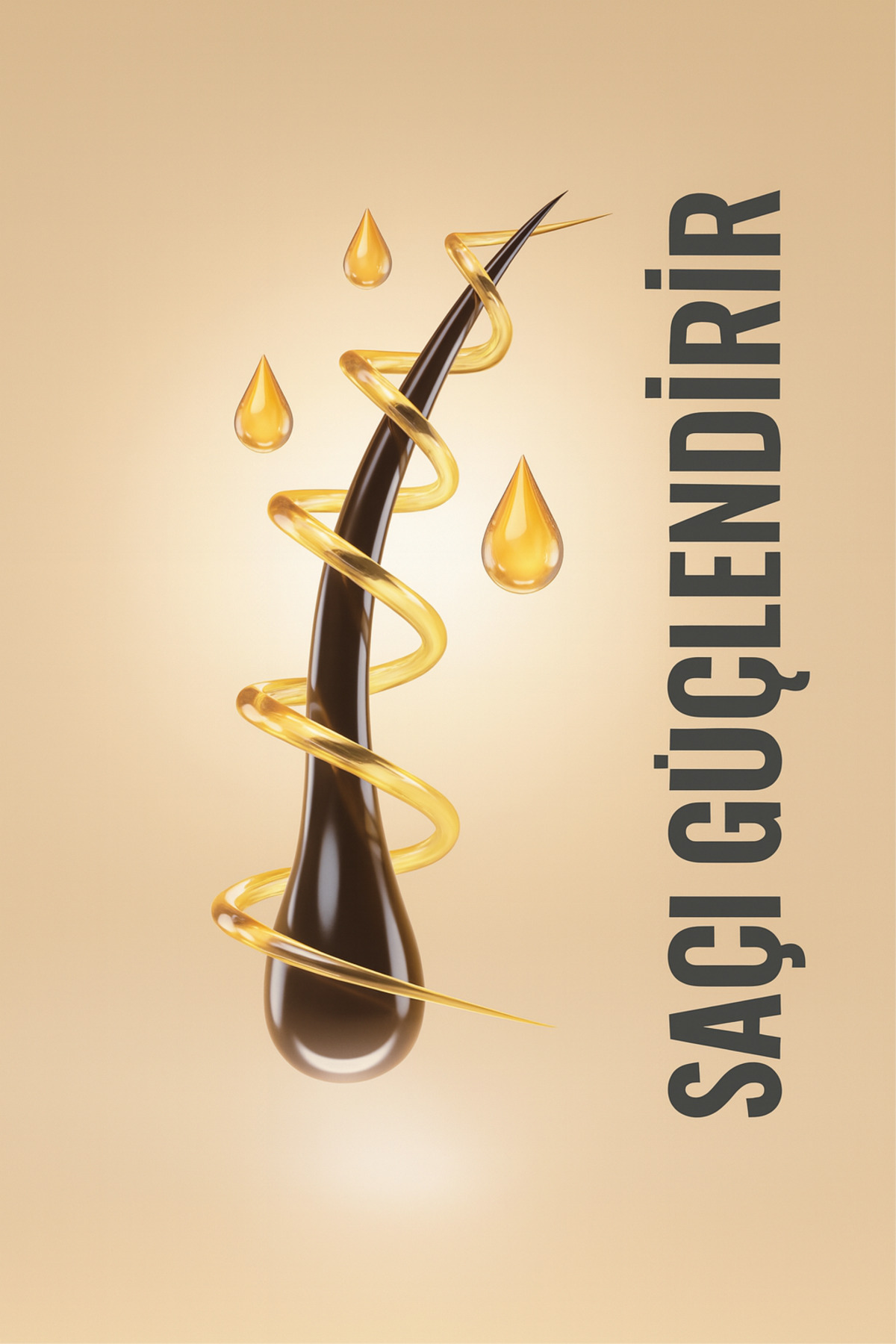 Bitkisel Keratin Saç Bakım Serumu 20ml — 8681990336861 — تصویر 2 از 3