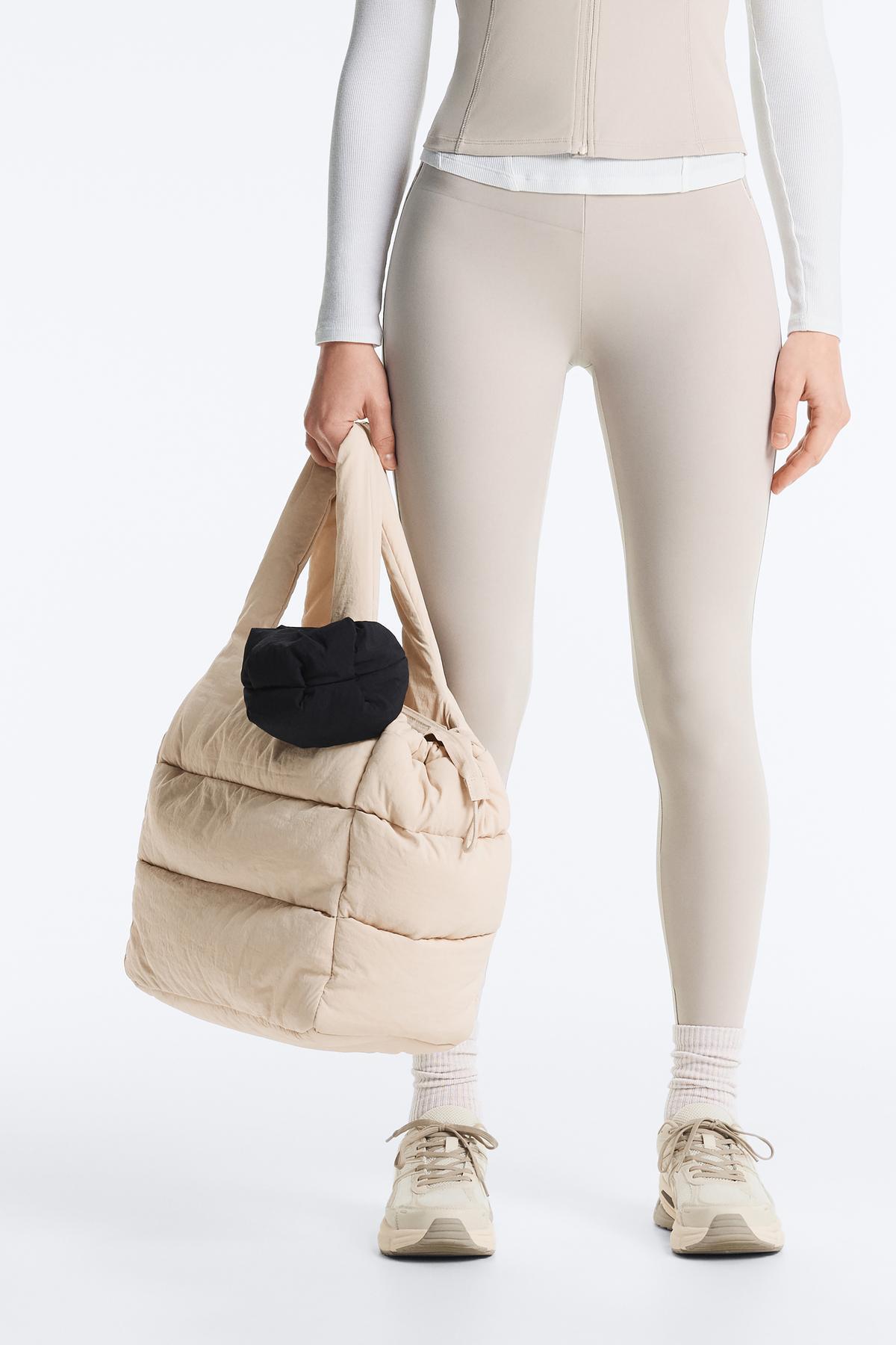 Oysho  Kapitone shopper çanta - Görsel 4