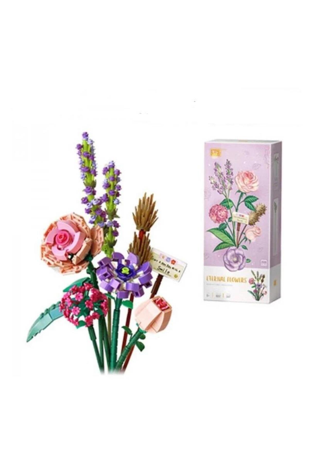 Vagon Lz41657 Loz Flower Block Set 547 Pieces - Rose Camellia Vagon Lz41657 Loz Flower Block Set 547 Pieces - Rose Camellia