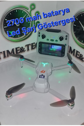 Time&Tech GD11 pro 4.3 inç ekranlı kumanda 2 bataryalı tasıma cantası kulaklı...