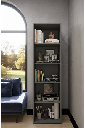 ARTUKLU 5 raflı çok amaçlı ofis dolabı mutfak dolabı