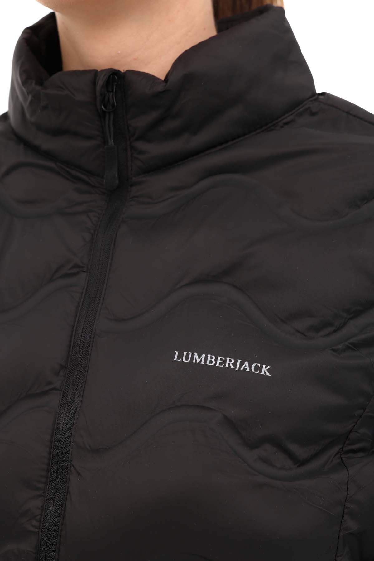 Lumberjack  WL 1STAR 5PR Siyah Kadın İnce Mont - Görsel 4